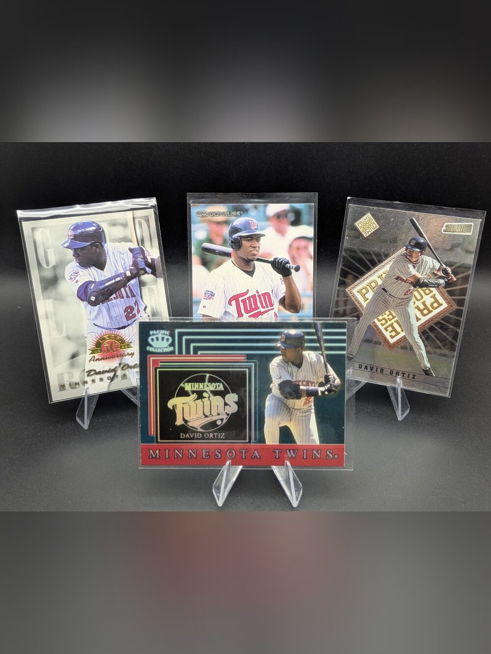 David Ortiz 1998 Rookie Cards RC Lot Leaf Donruss Stadium Club Pacific HOF Star